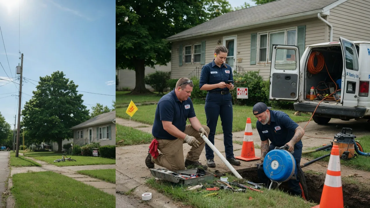 Sewer Line Repair in East Peoria, IL near me